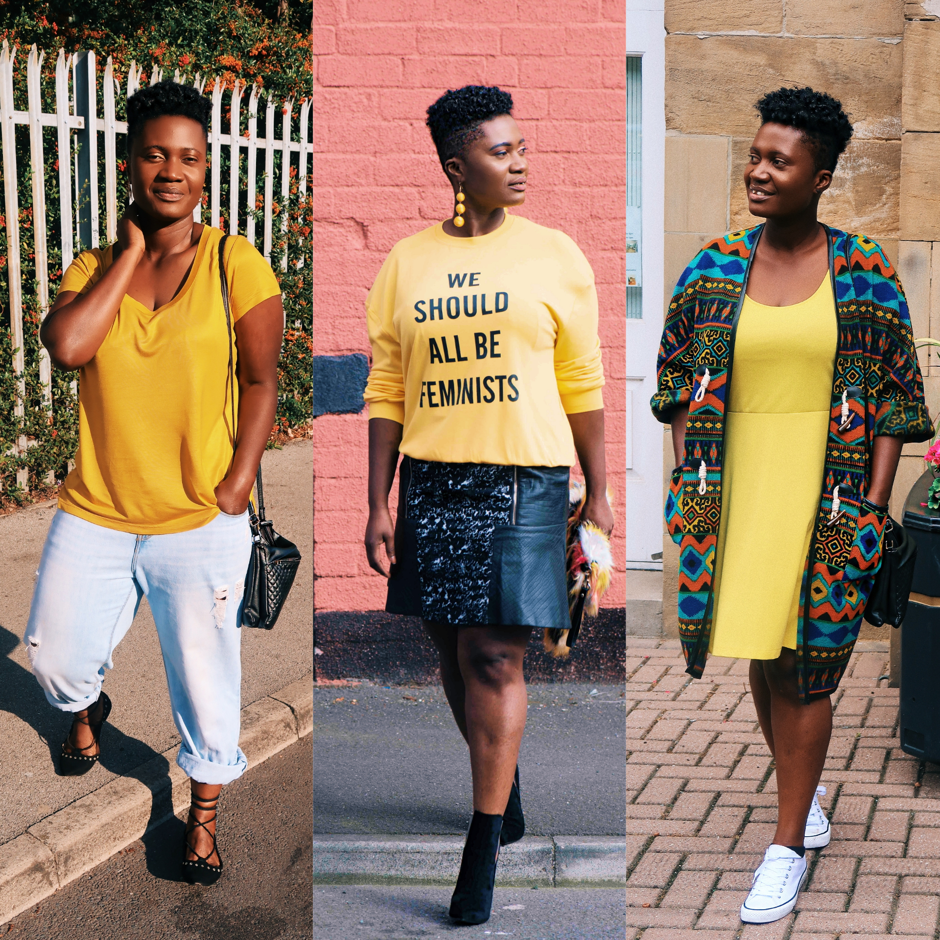 styling yellow pieces